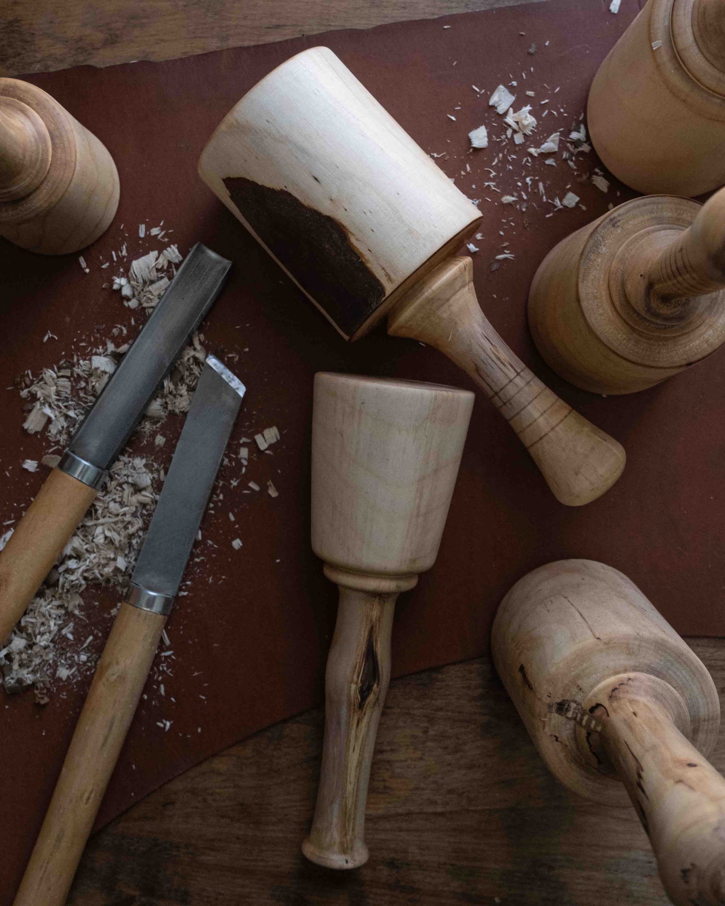 Handmade Wooden Mallet