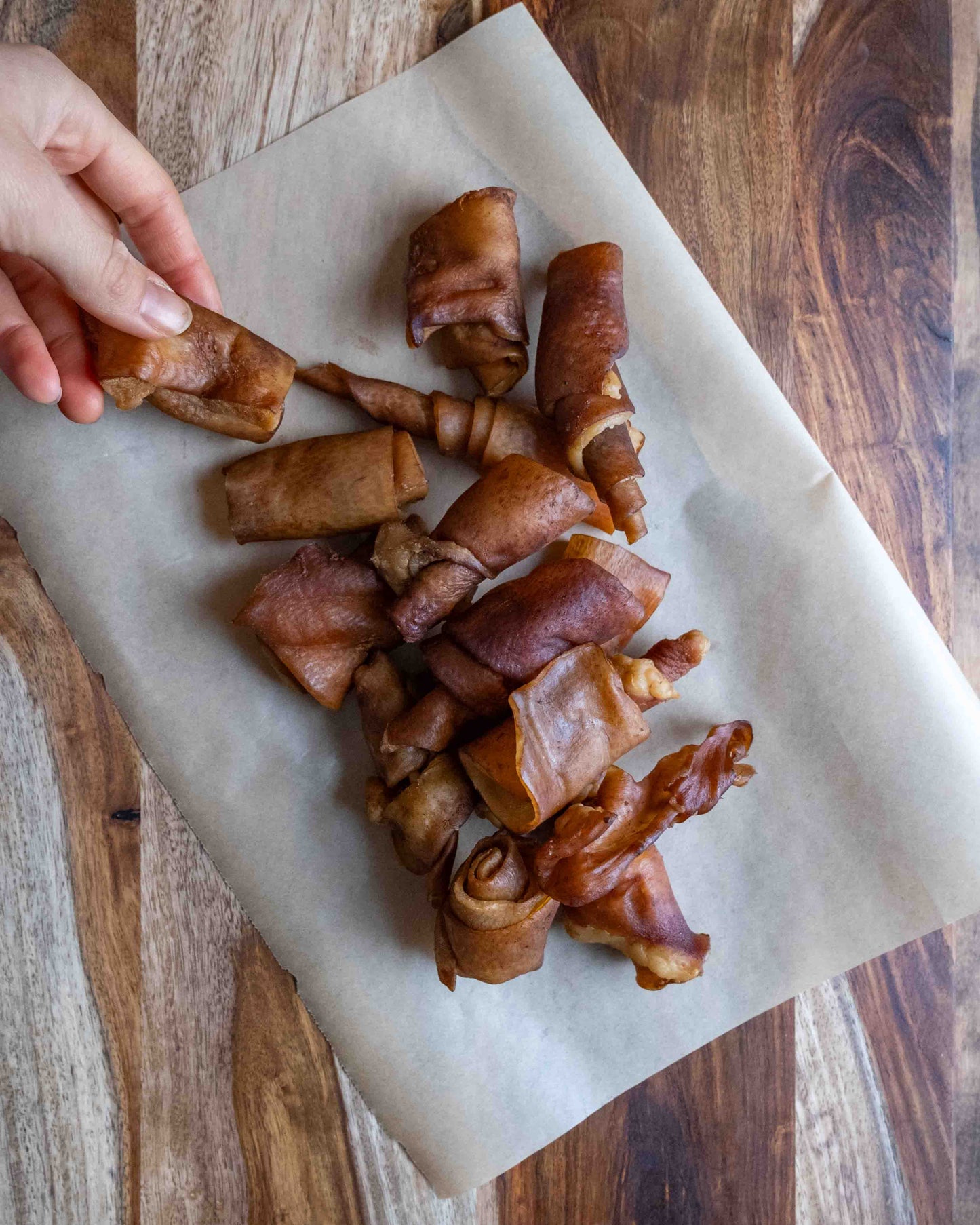 Smoked Pork Hide Rolls - Small Rolls
