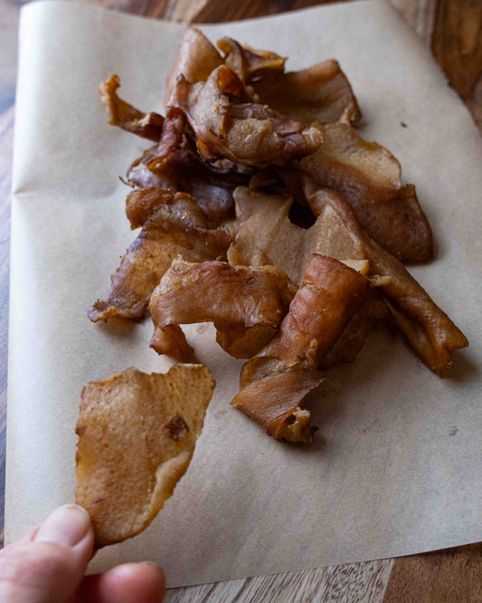 Smoked Pork Hide Chips