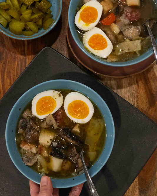 Have you tried traditional Fermented Rye Soup - Polish Hangover Soup?