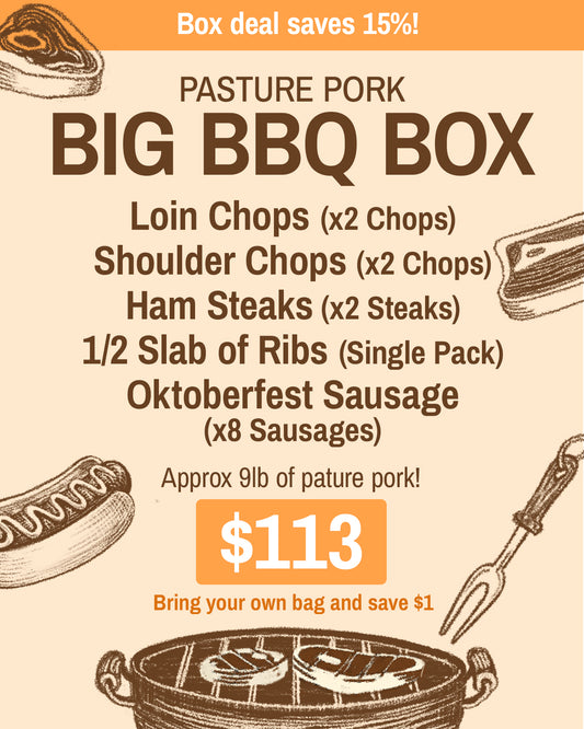 Pasture Pork - BIG BBQ BOX