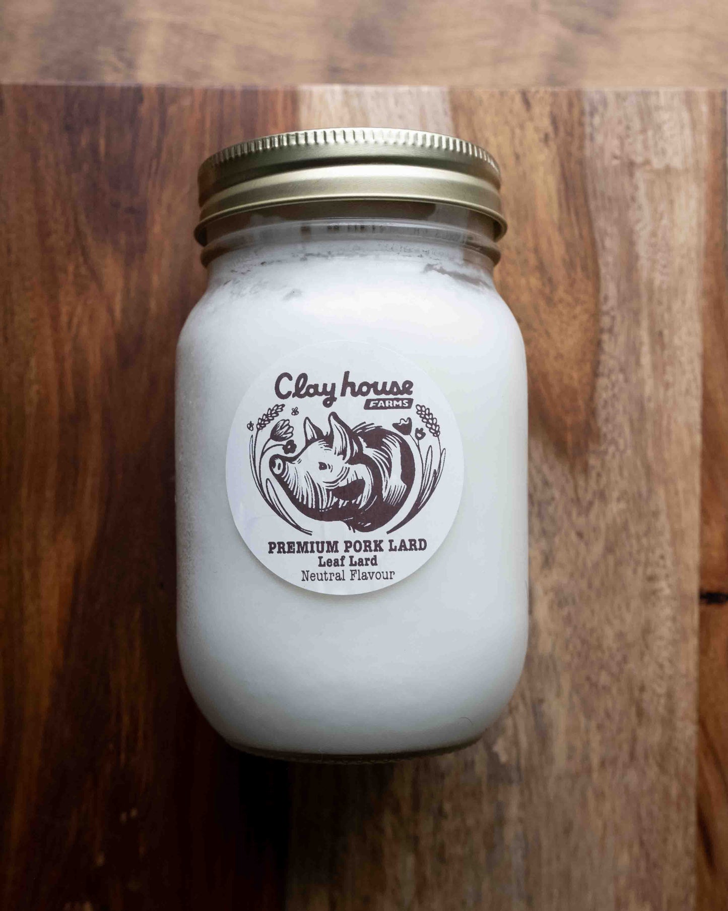 Pasture Pork - Rendered Lard (Savoury or Neutral)