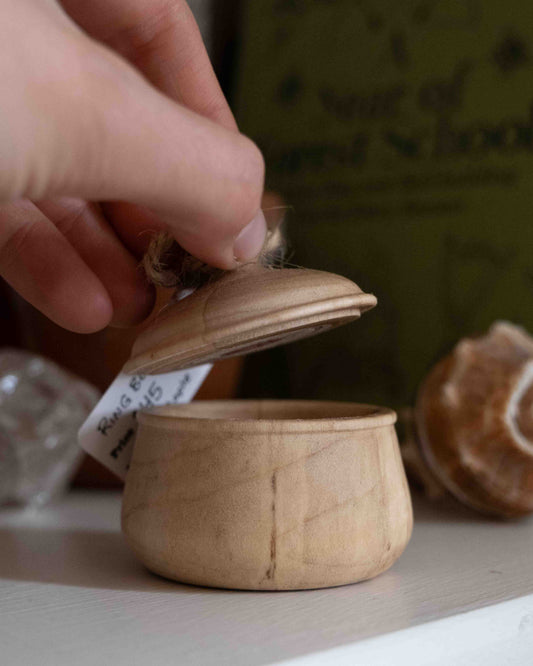 Handmade Keepsake Jewelry Box