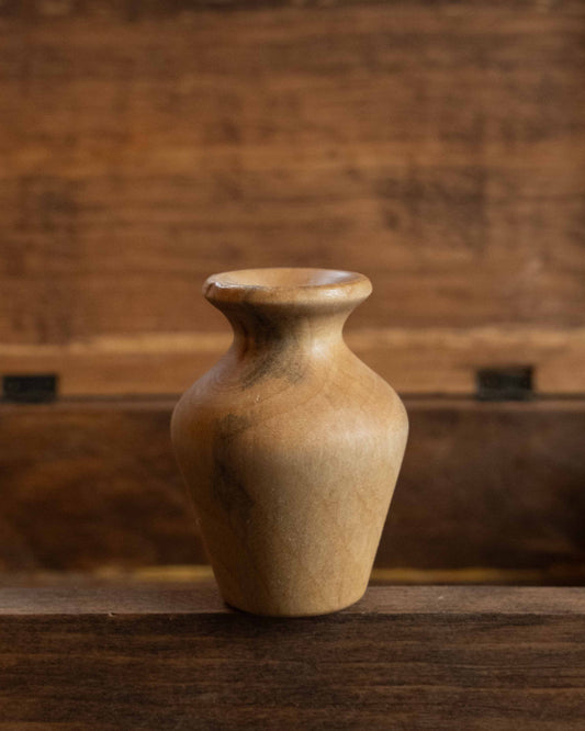 Hand-turned Wooden Bud Vase