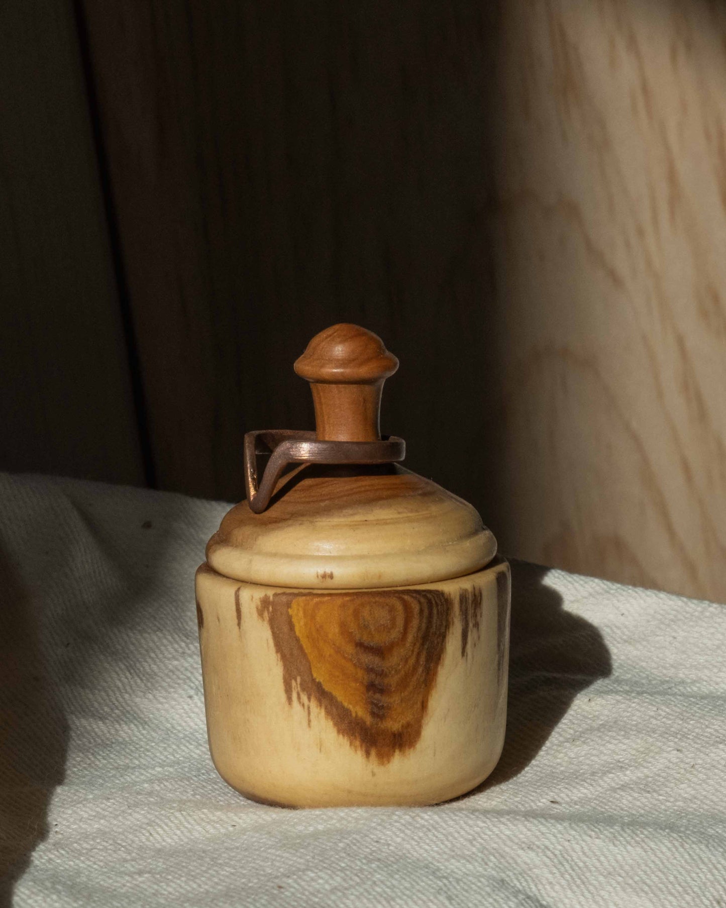 Apple Wood Ring Box