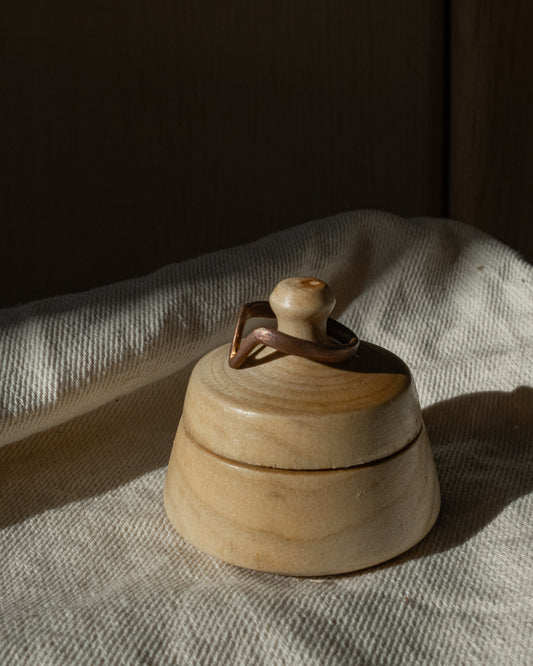 Maple Wood Ring Box