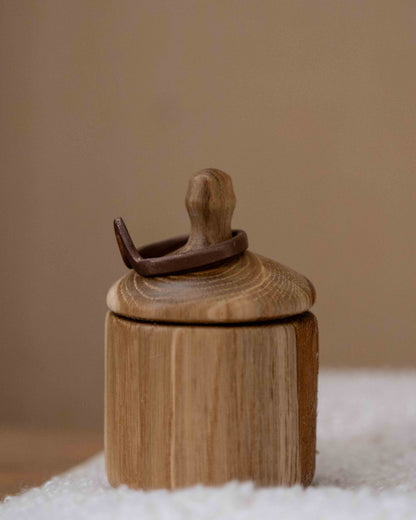 Oak Wood Ring Box