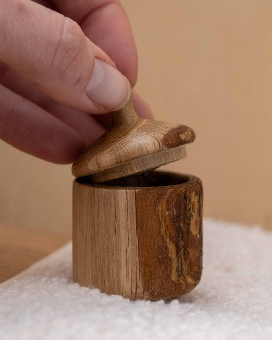 Oak Wood Ring Box