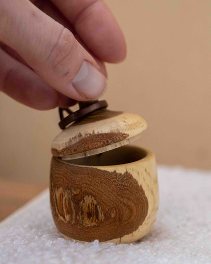 Oak Wood Ring Box