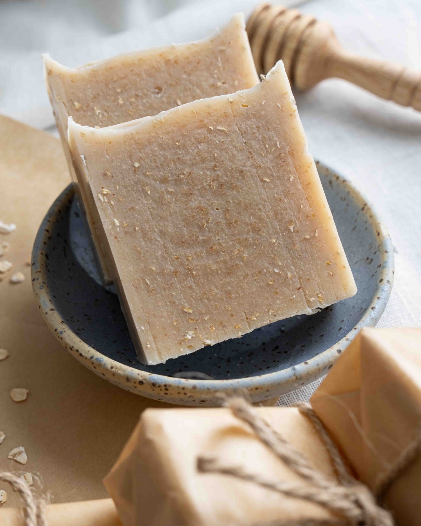 Cold Pressed Soap - Honey & Oats