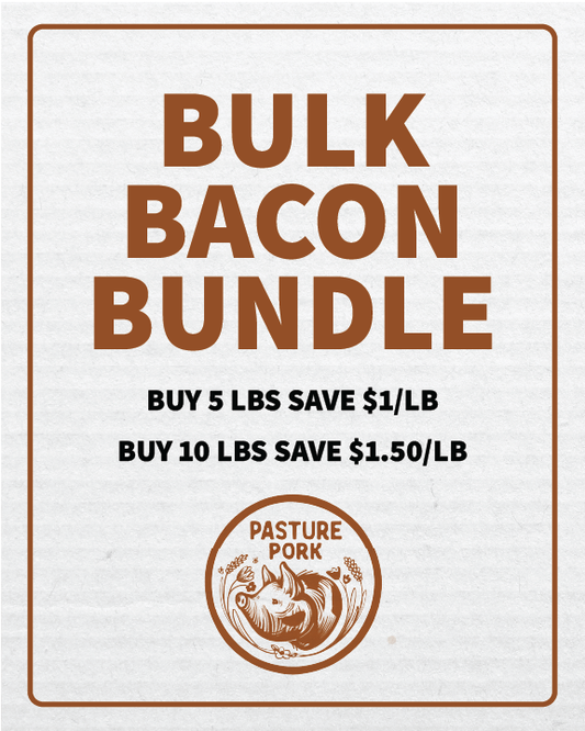 Pasture Pork - Bulk Bacon Bundle